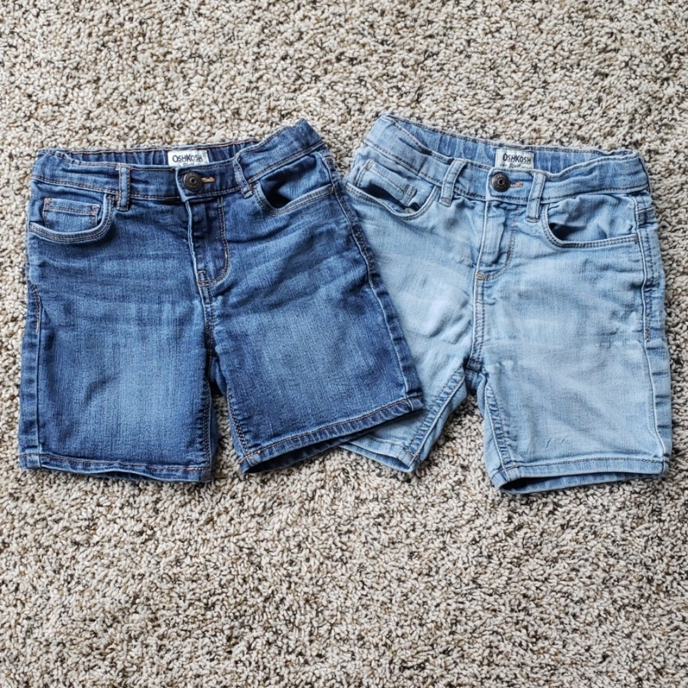 *2 PAIR* Oshkosh Skimmer Bermuda Shorts 6/6X